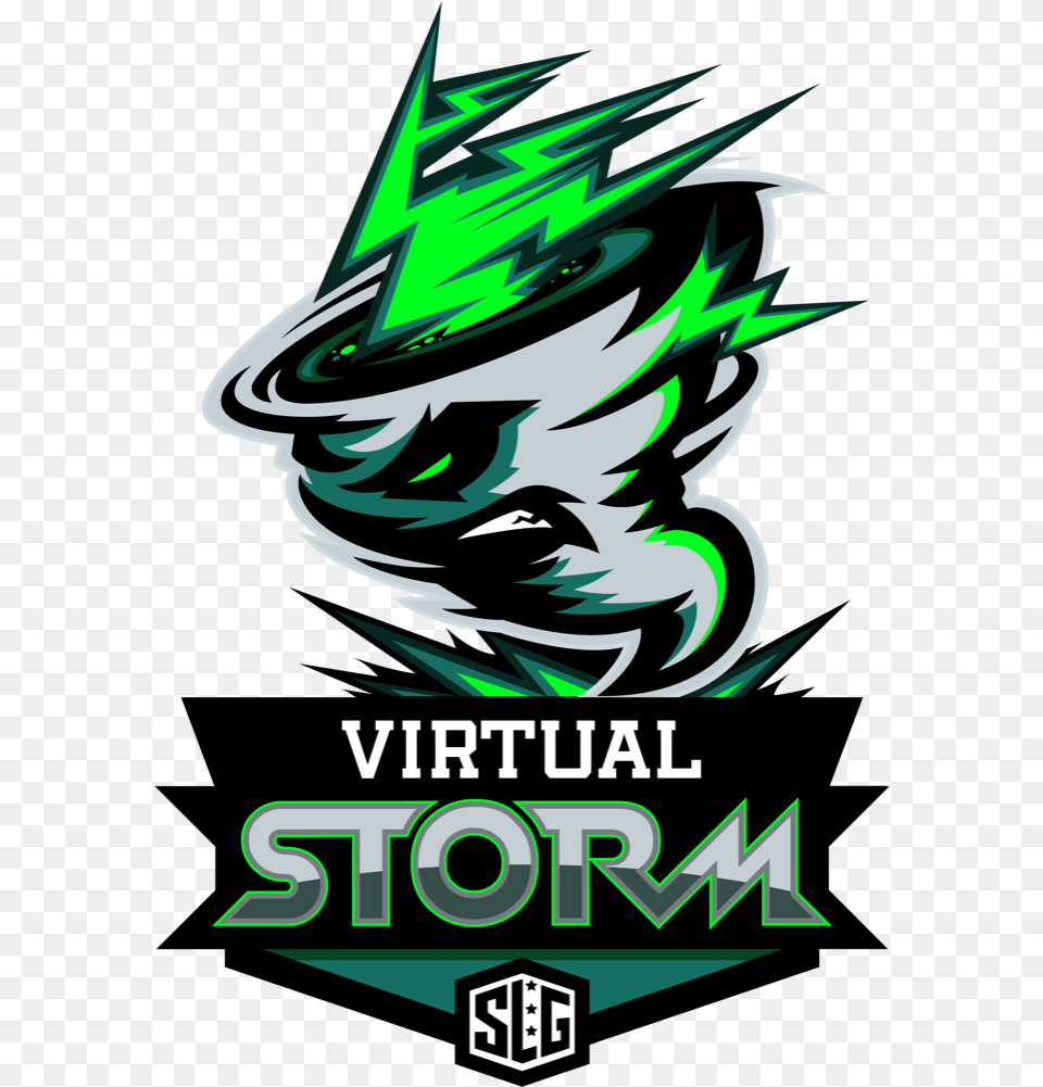 Virtual Storm Virtual Storm Gaming, Green, Art, Graphics Free Png Download