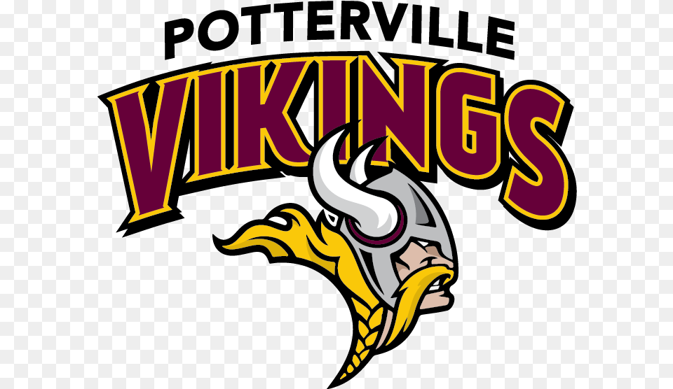 Virtual Vikings Potterville Public Potterville Vikings Football, Logo Png