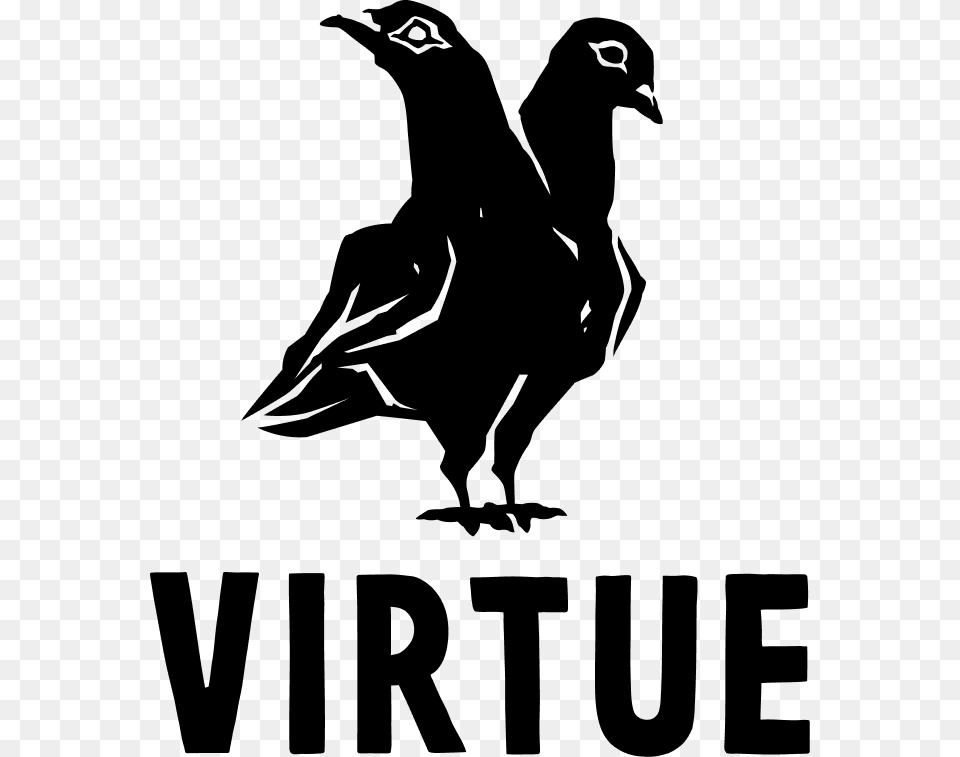 Virtue Agency Logo, Gray Free Transparent Png
