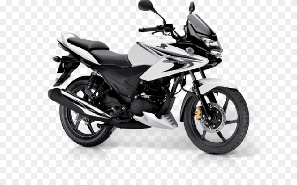 Virtuous White Honda Cbf 125 2010, Motorcycle, Transportation, Vehicle, Machine Free Png