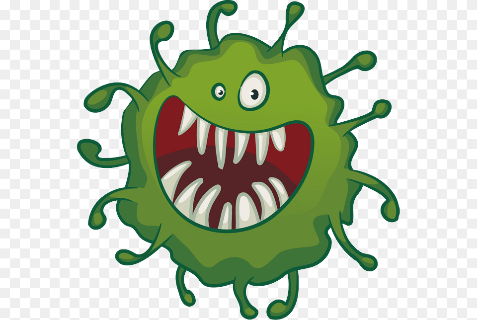 Virus, Green, Body Part, Mouth, Person Free Png Download
