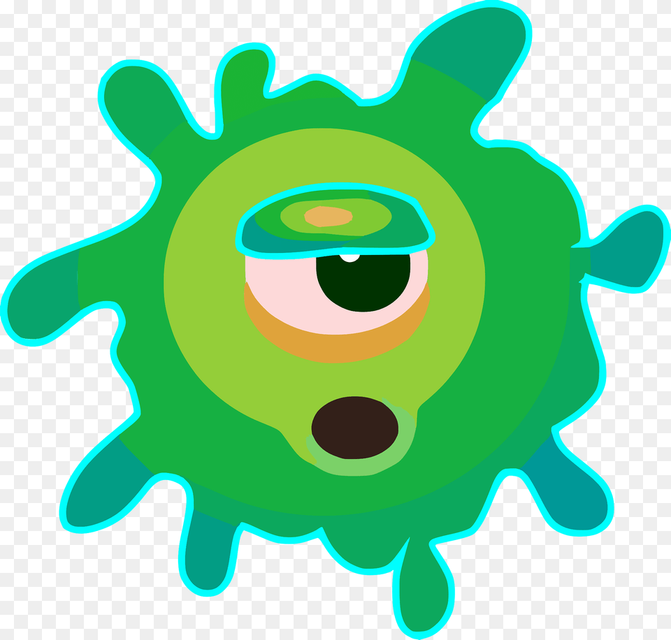 Virus Clipart, Green, Light, Pattern, Art Png Image