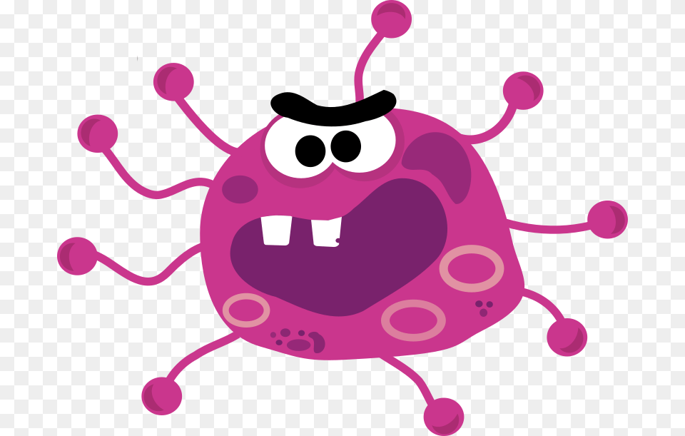 Virus Hiv Virus Clipart, Purple, Animal, Bear, Mammal Png Image