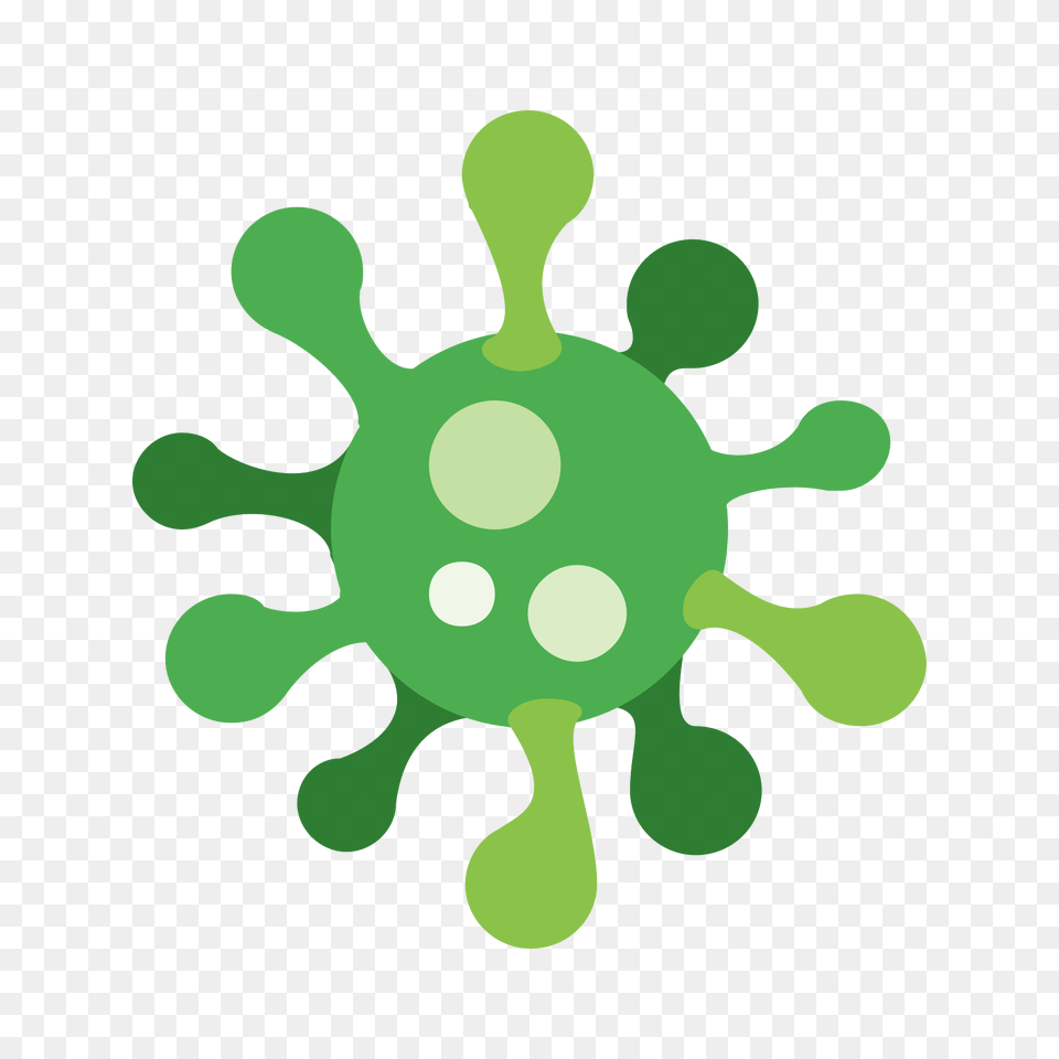 Virus Icon, Green, Baby, Person, Head Free Png Download