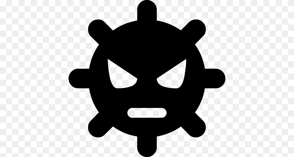 Virus Icon With And Vector Format For Free Unlimited Download, Gray Png Image