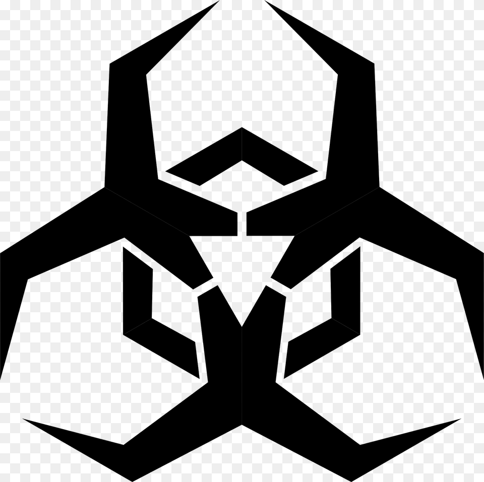 Virus Malware Hazard Icon Clipart, Symbol, Recycling Symbol Free Transparent Png