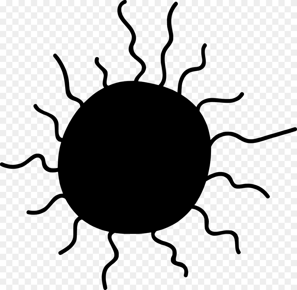 Virus Silhouette Free Png