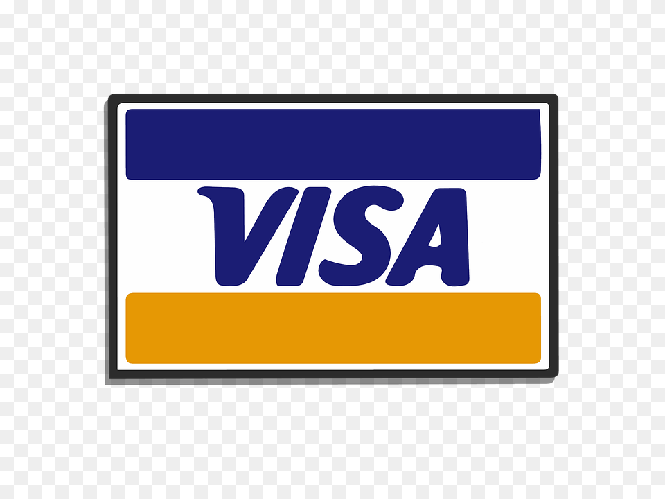Visa License Plate, Transportation, Vehicle, Text Free Transparent Png