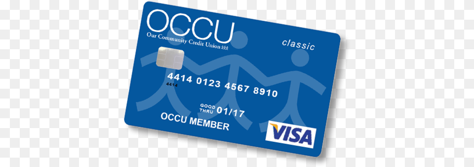 Visa Classic Card Occu Classic Credit Card Credit Card, Text, Credit Card Png Image