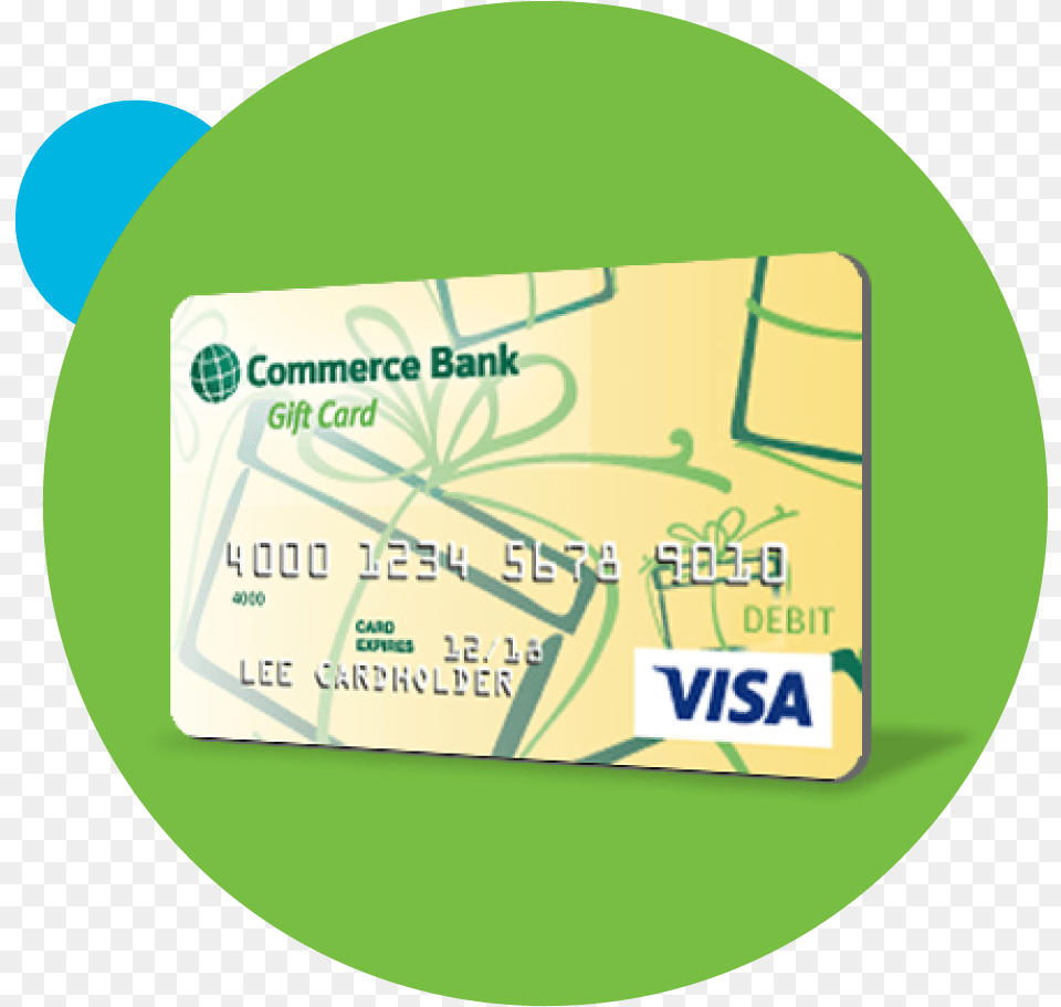 Visa Debit Gift Card Redstone Federal Credit Union Credit Card, Text, Credit Card, Disk Png Image