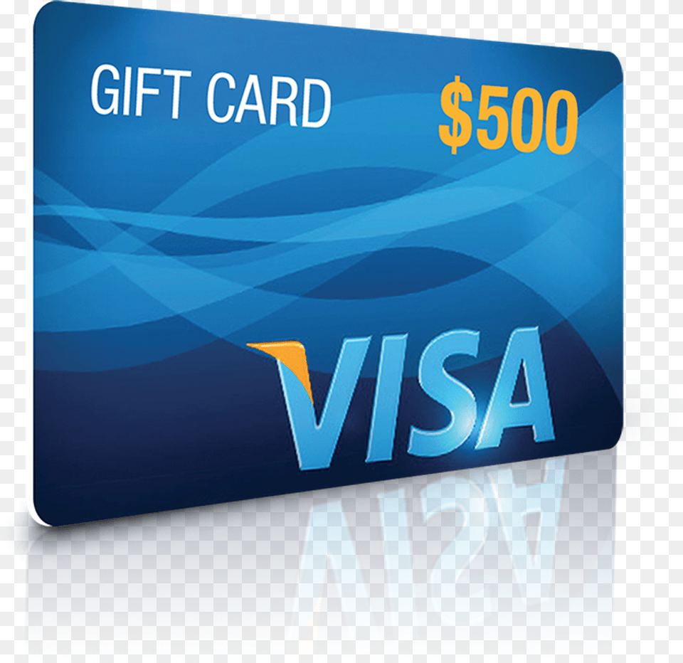 Visa Gift Card Get A 500 Visa Gift Card, Text, Credit Card Png