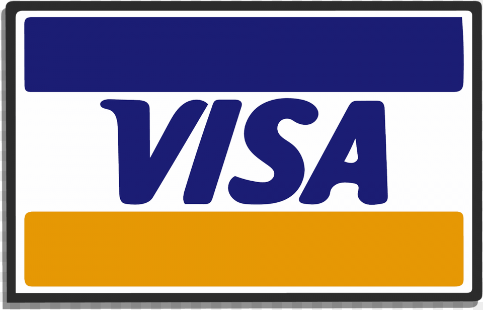 Visa Logo Visa, License Plate, Transportation, Vehicle, Text Png
