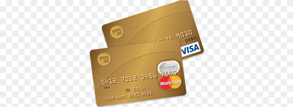 Visa Mastercard Logo Credit Card Green Dot Card, Text, Credit Card, Disk Free Png Download