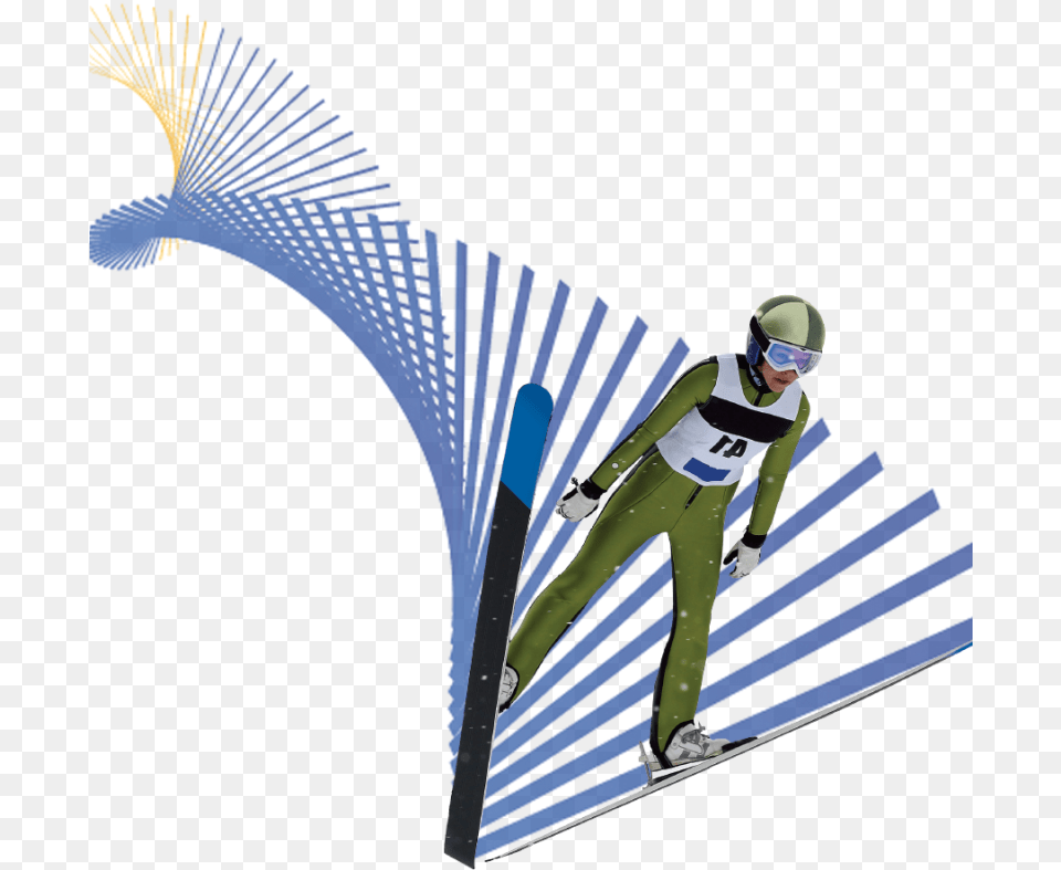 Visa Skier Nordic Combined, Nature, Outdoors, Person, Snow Png