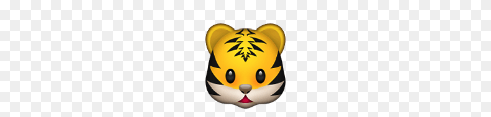 Visage De Tigre Iphone Emoticons Emoji Tiger, Clothing, Hardhat, Helmet Free Png