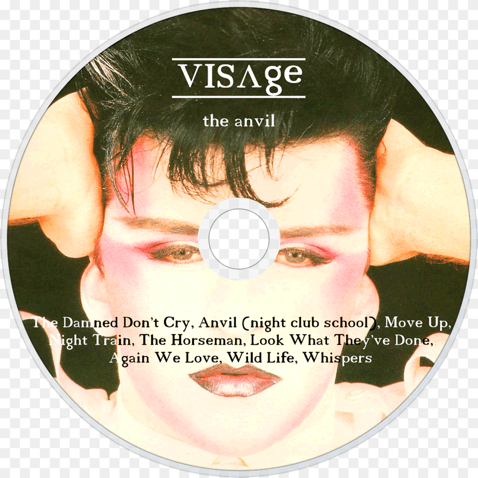 Visage The Anvil Cd Disc Image Cd, Disk, Dvd, Adult, Man Free Png Download
