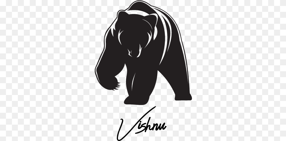 Vishnu Rajan California Bear Vectors, Baby, Person, Animal, Wildlife Png Image