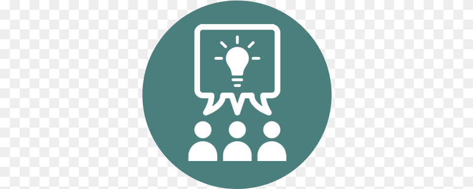 Visibly Better Collaborative Learning Icon, Light, Disk Png Image