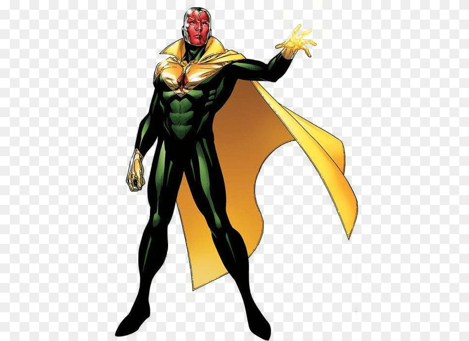 Vision Earth 616 Vision Marvel, Adult, Publication, Person, Book Png Image