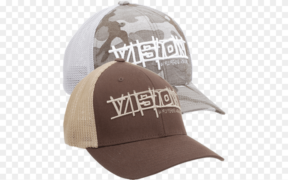 Vision Flexfit Trucker Vision Flexfit Hat Brown, Baseball Cap, Cap, Clothing Free Png