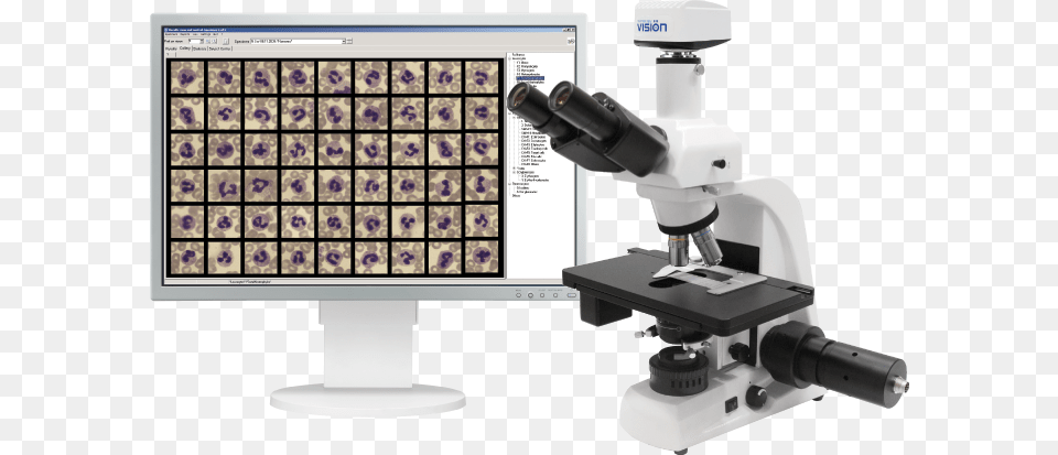 Vision Hema Automatic Digital Blood Smear Analysis Hemavision, Microscope Free Png Download