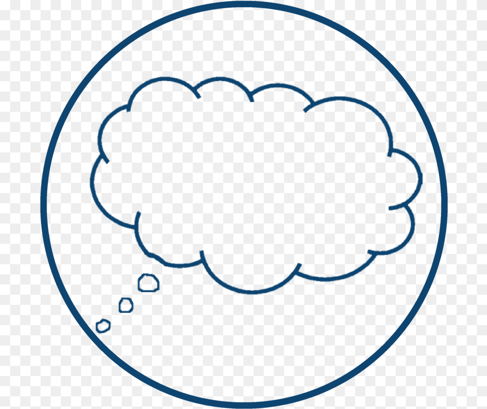 Vision Icon Blue Animated Thought Bubble, Body Part, Hand, Person Free Transparent Png