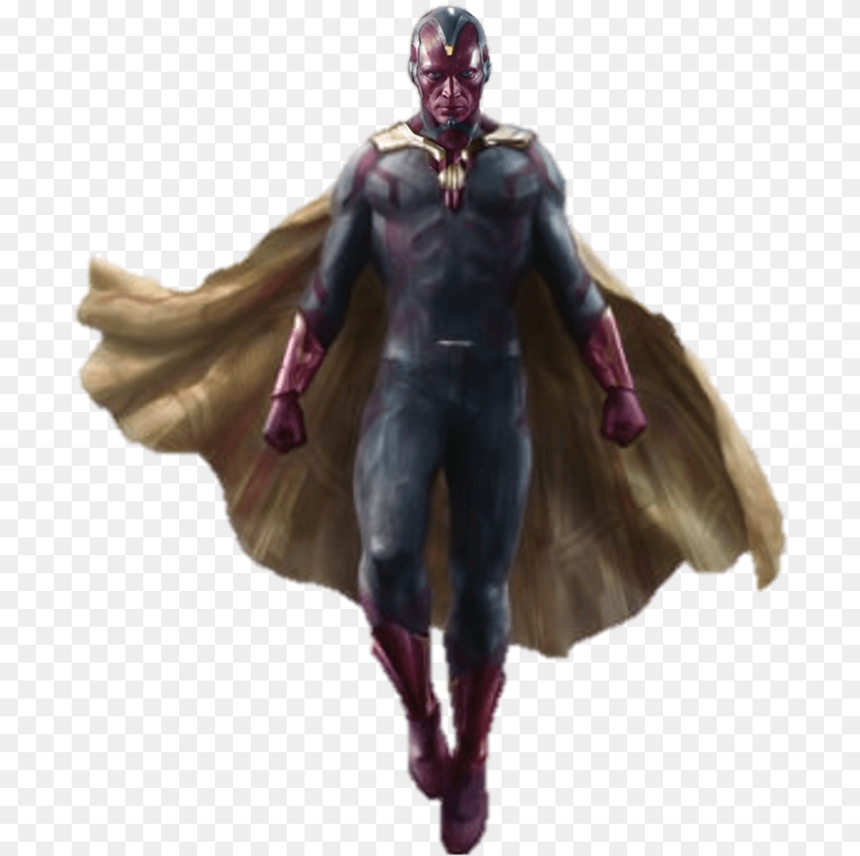 Vision Infinity War, Clothing, Costume, Person, Face Free Png Download