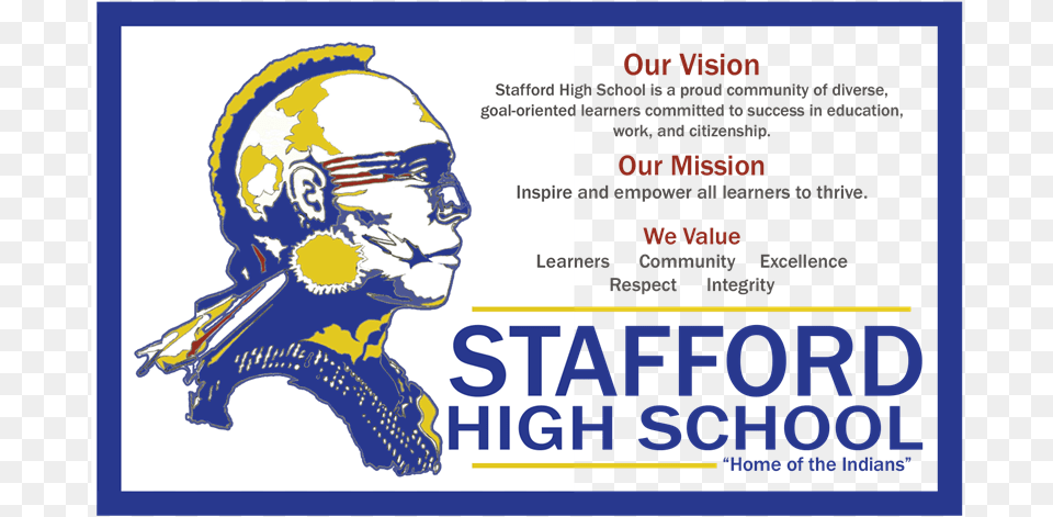 Vision Mission And Values Statements Stafford Senior High School, Advertisement, Poster, Person, Baby Free Transparent Png