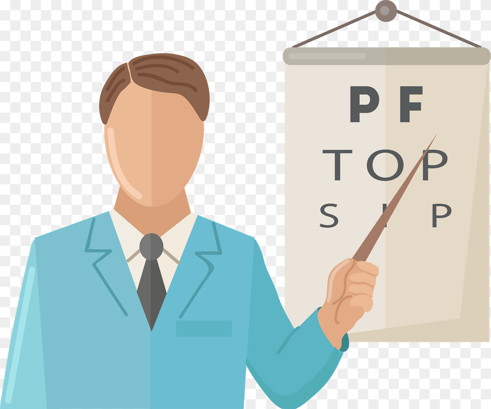 Vision Screening Clipart, Adult, Person, Man, Male Free Png Download