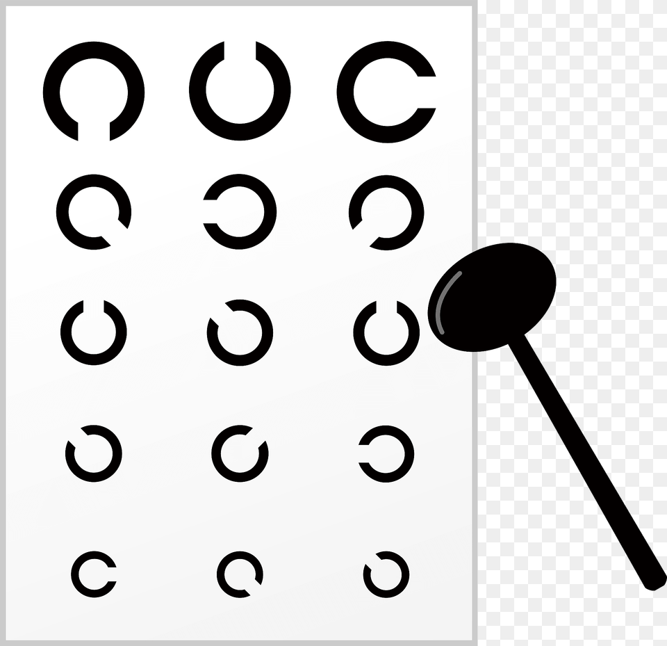 Vision Test Clipart, Person, Text Free Transparent Png