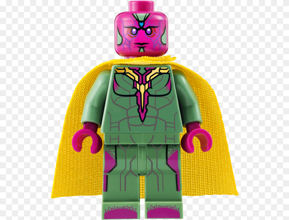 Visionlego Lego Vision Age Of Ultron, Toy, Robot Png