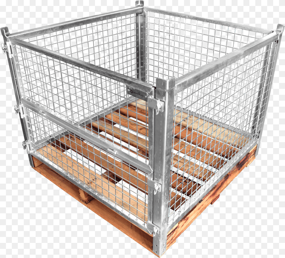 Visionmod Premium Steel Pallet Cage Mesh, Den, Indoors, Box, Dog House Free Transparent Png