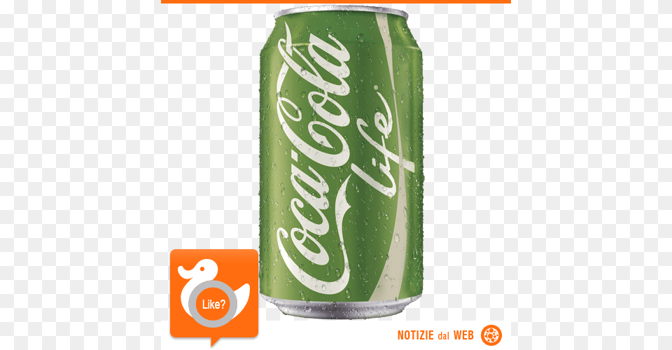 Visit Coca Cola Life 330ml Can, Tin, Beverage, Coke, Soda Png Image