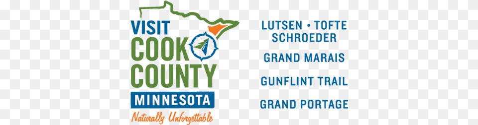 Visit Cook County Logo Graphic Design, Text Free Png