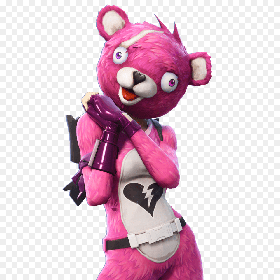 Visit Fortnite Cuddle Team Leader, Purple, Baby, Person, Figurine Free Transparent Png