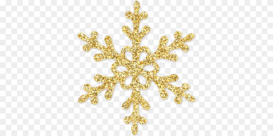 Visit Gold Glitter Snowflake, Accessories, Jewelry, Nature, Outdoors Free Png Download