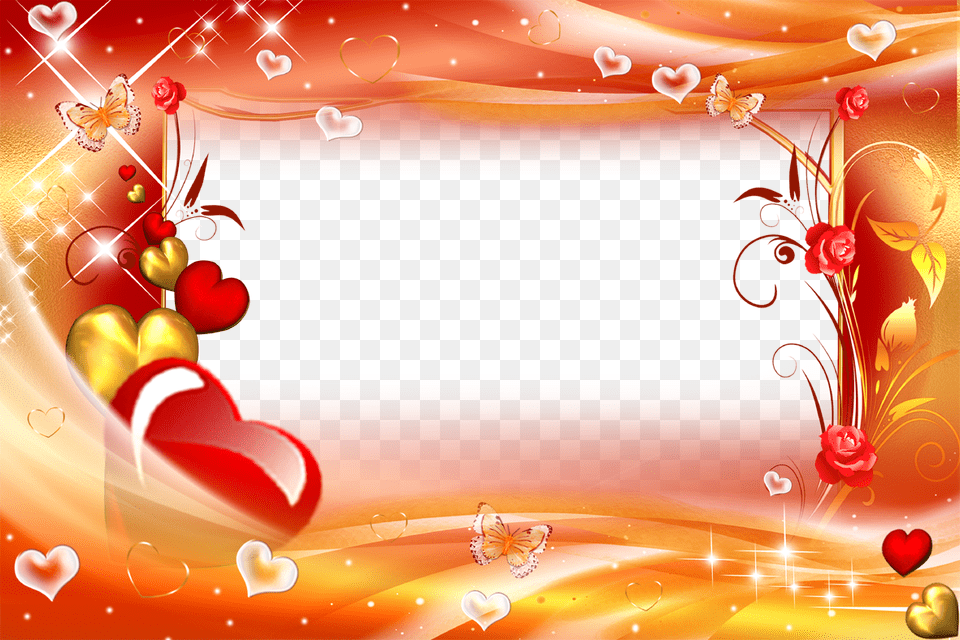Visit Heart Frames For Photoshop, Art, Mail, Greeting Card, Graphics Png Image