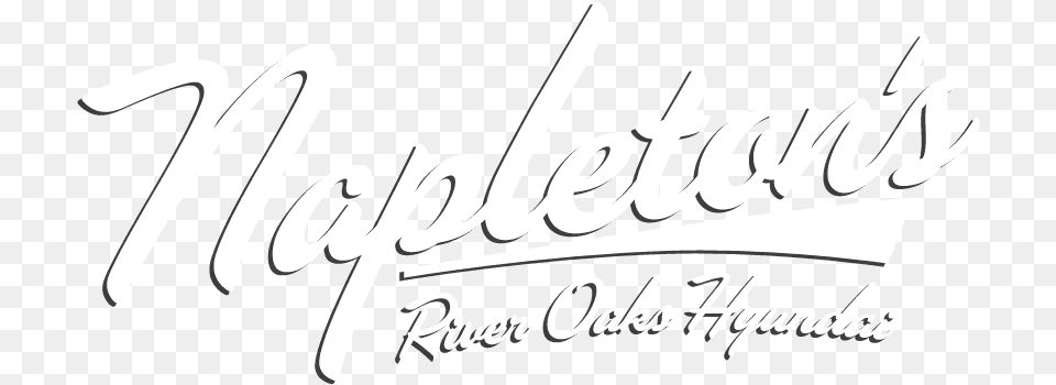 Visit Our Napleton River Oaks Hyundai Showroom Napleton Cdjr Northlake Logo, Handwriting, Text, Calligraphy Png