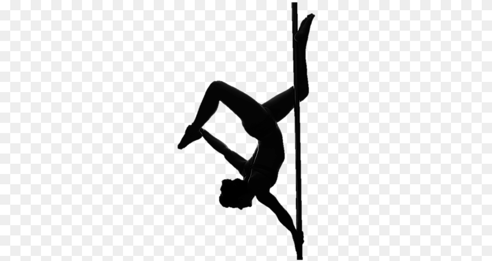 Visit Pole Dance Silhouette, Adult, Female, Person, Woman Free Png