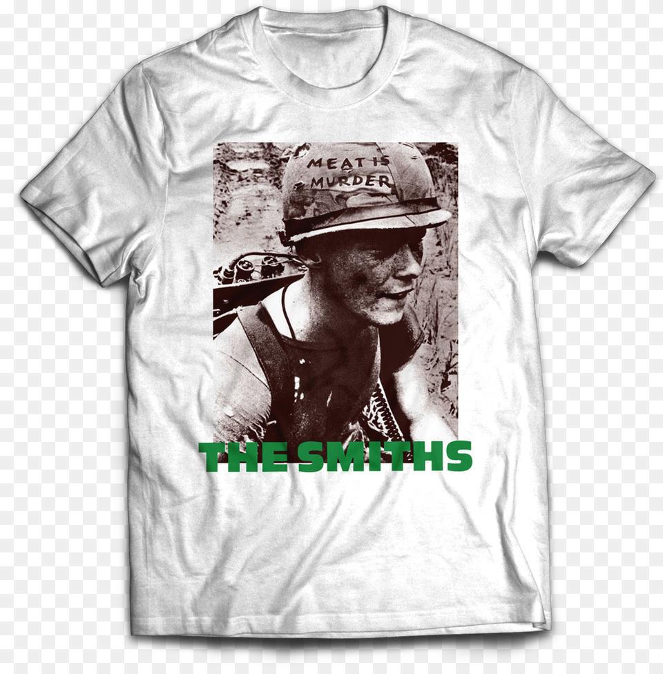 Visit Smiths Meat Is Murder Remastered, T-shirt, Clothing, Shirt, Person Free Png