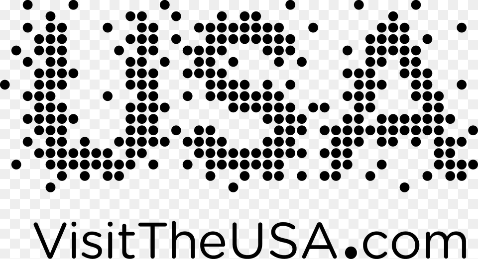 Visit The Usa Logo Brand Usa, Pattern, Text, Symbol Free Png Download