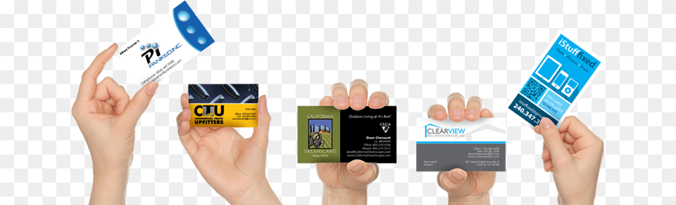 Visitingcard Business Cards Hand, Paper, Text, Business Card, Document Free Png Download