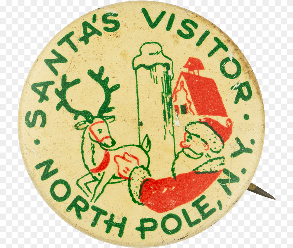 Visitor North Pole Illustration, Badge, Logo, Symbol, Face Free Png