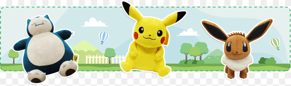 Visitors Can Purchase A 7 Inches Tall Snorlax Pikachu Pokmon, Plush, Toy, Animal, Bear Free Png Download