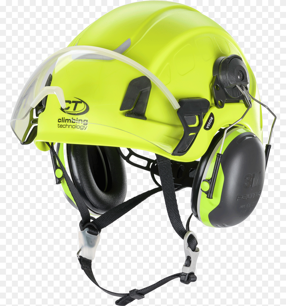 Visor A Climbing Technology Schutzhelm Mit Visier Und Gehrschutz, Clothing, Crash Helmet, Hardhat, Helmet Free Transparent Png