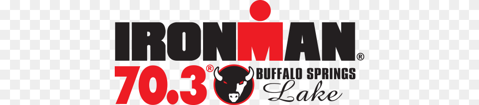 Visor Ironman Buffalo Springs Lake, Logo, Livestock, Animal, Cattle Free Transparent Png