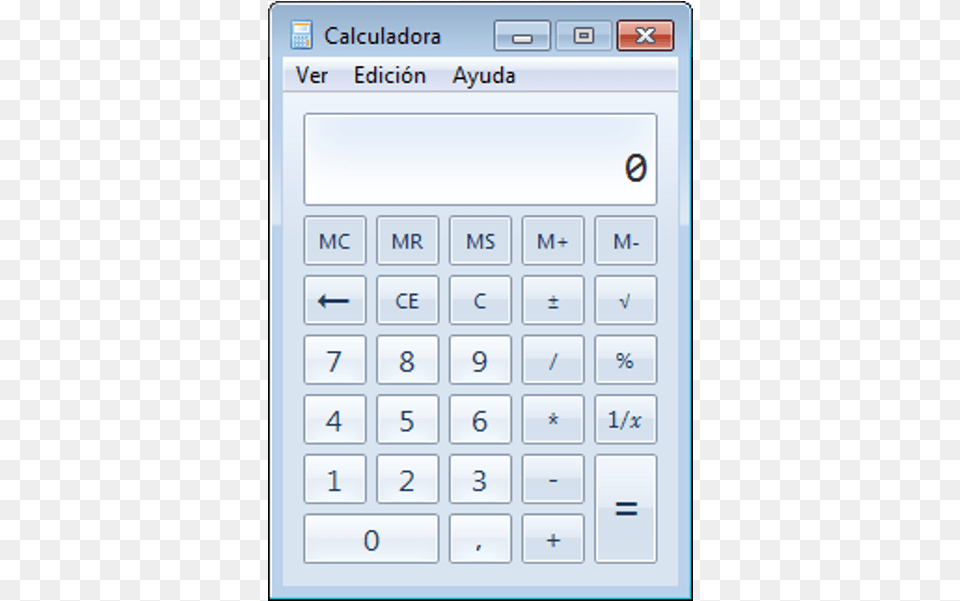 Vista En Modo Cientfico De La Calculadora Windows 7 Calculator, Electronics, Mobile Phone, Phone Png Image