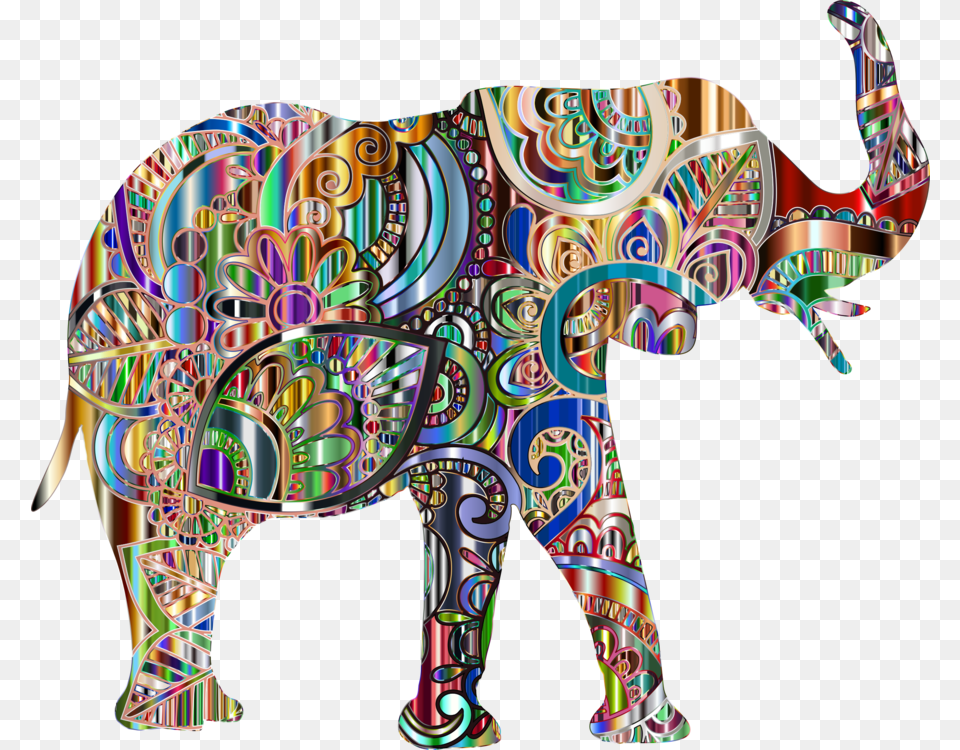 Visual Artswildlifeart Decorative Elephant, Art, Person Free Transparent Png