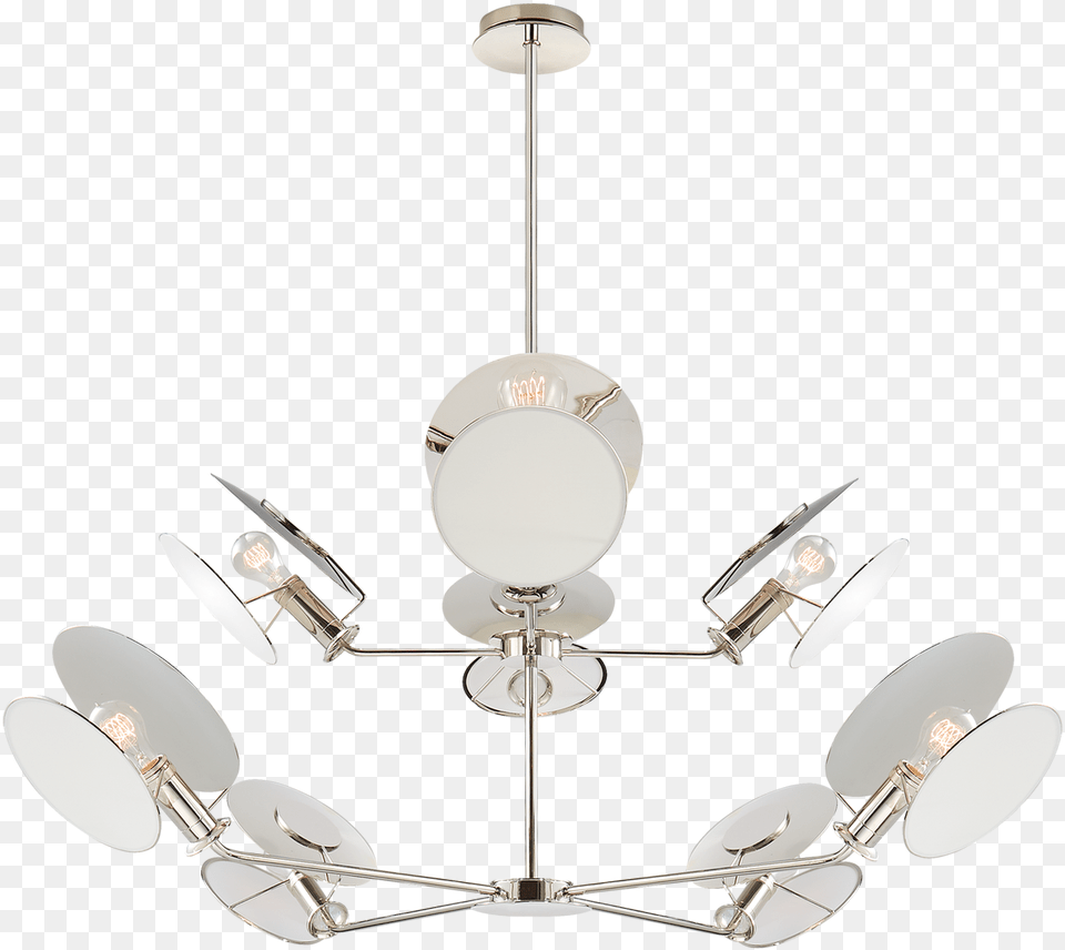 Visual Comfort Osiris Reflector Chandelier, Lamp, Appliance, Ceiling Fan, Device Free Png Download