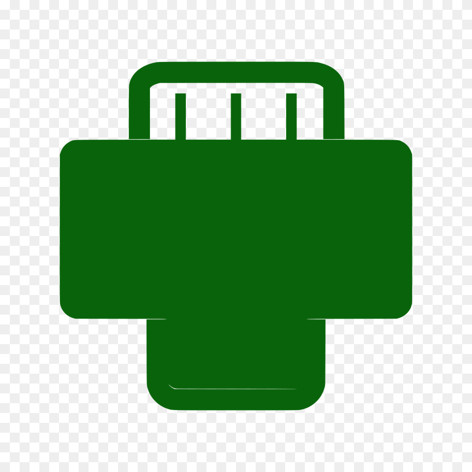 Visual Editor Silhouette, Green, Adapter, Electronics, First Aid Free Png Download